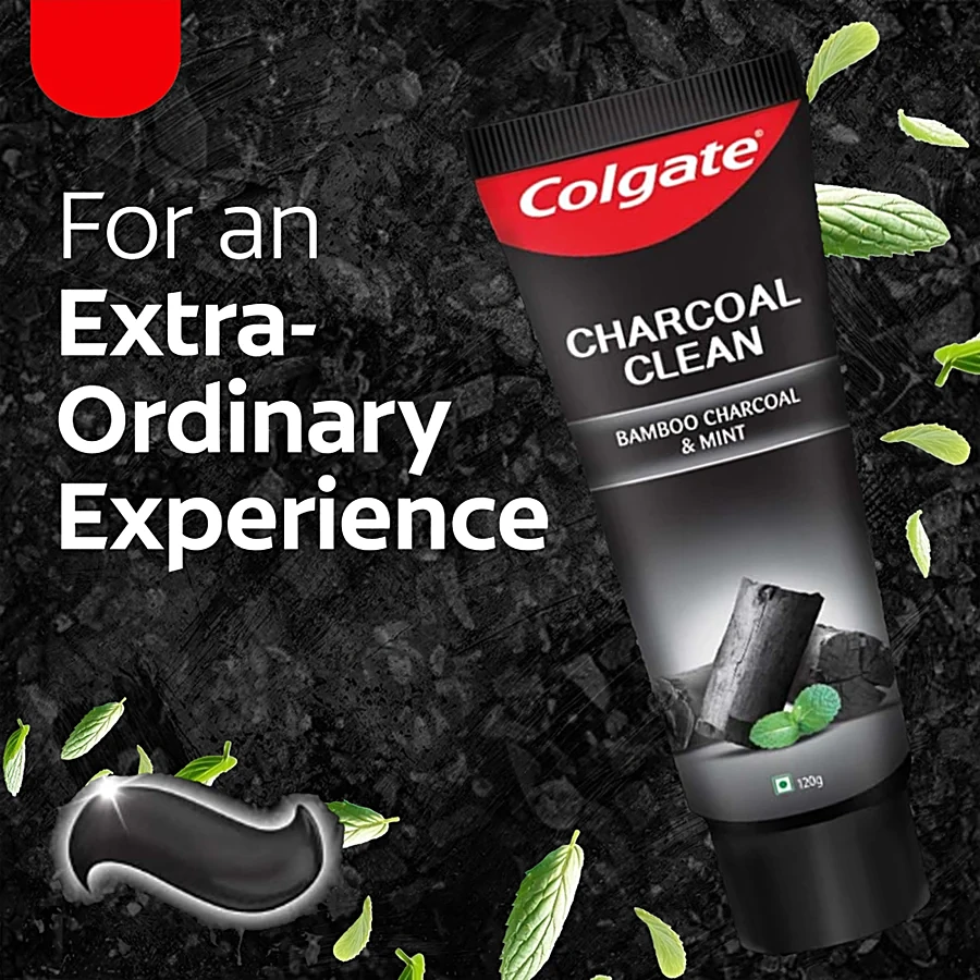 Colgate Bamboo Charcoal & Mint Gel Toothpaste - 120g