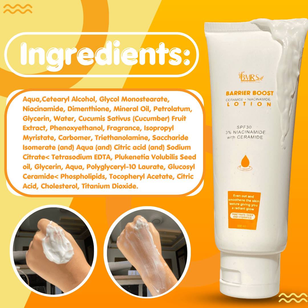 BMRS Barrier Boost Ceramide + Niacinamide Lotion - 100ml