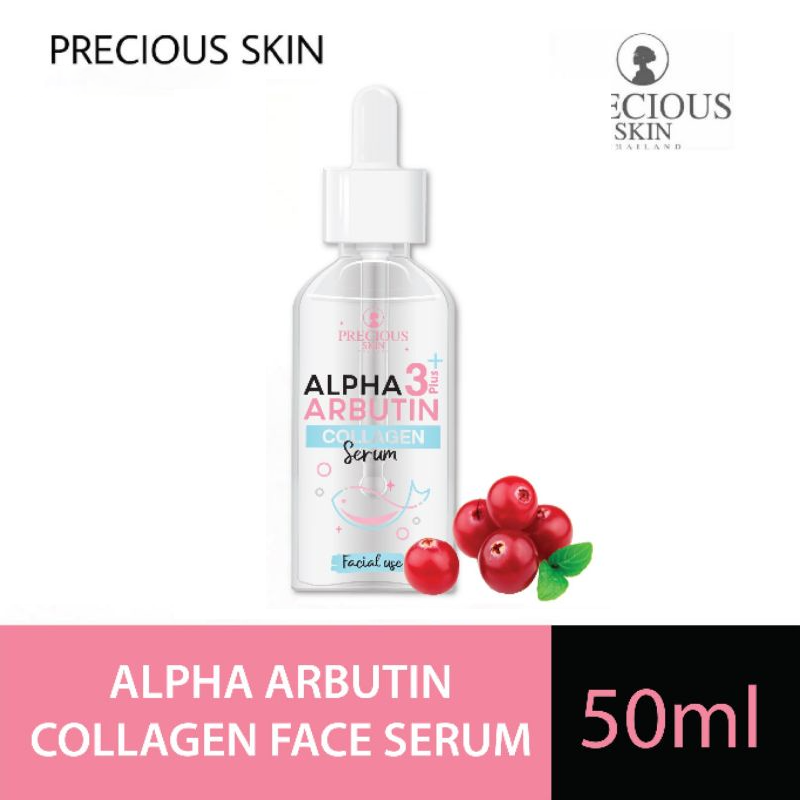 Precious Skin Alpha Arbutin 3 Plus Collagen Facial Serum - 50ml