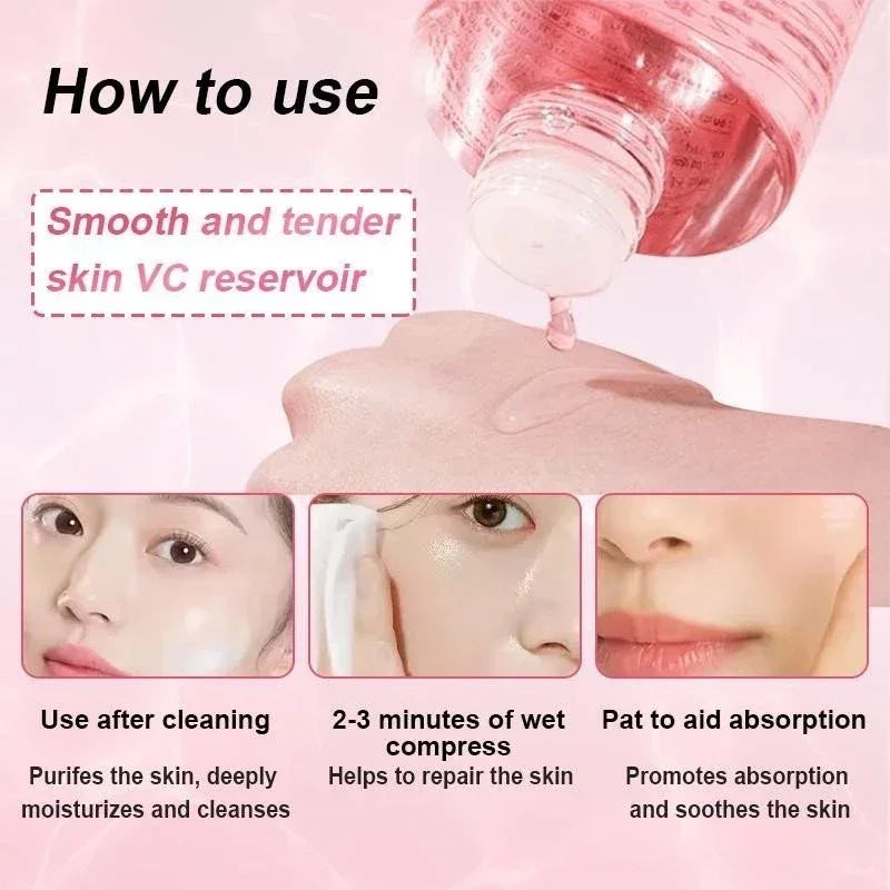 KNIYEA Moisturizing Vitamin C Toner - 500ml (Red)