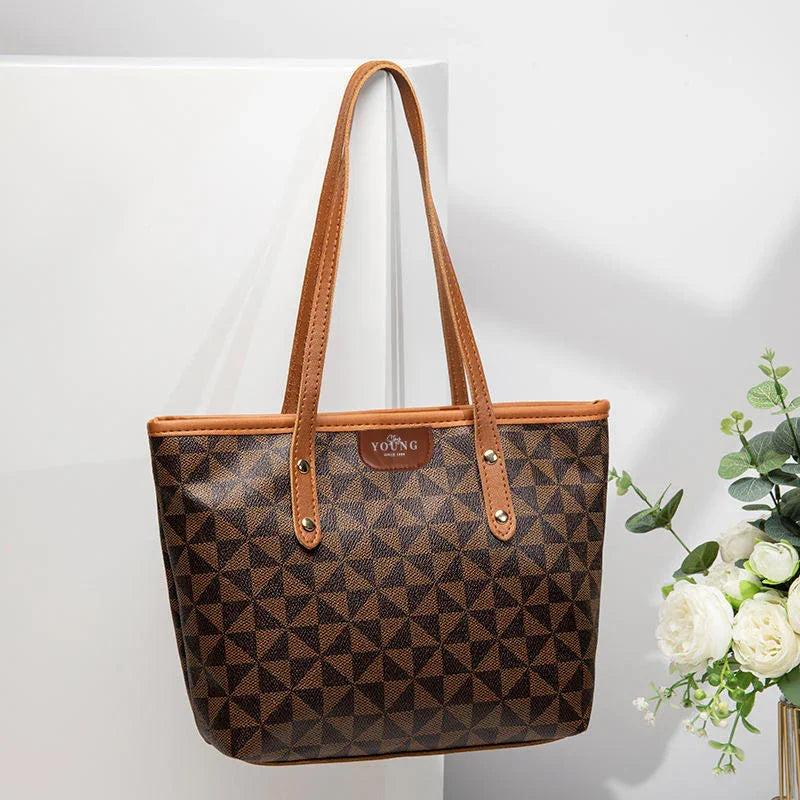 Women's Vintage Large Capacity Casual Tote Bag