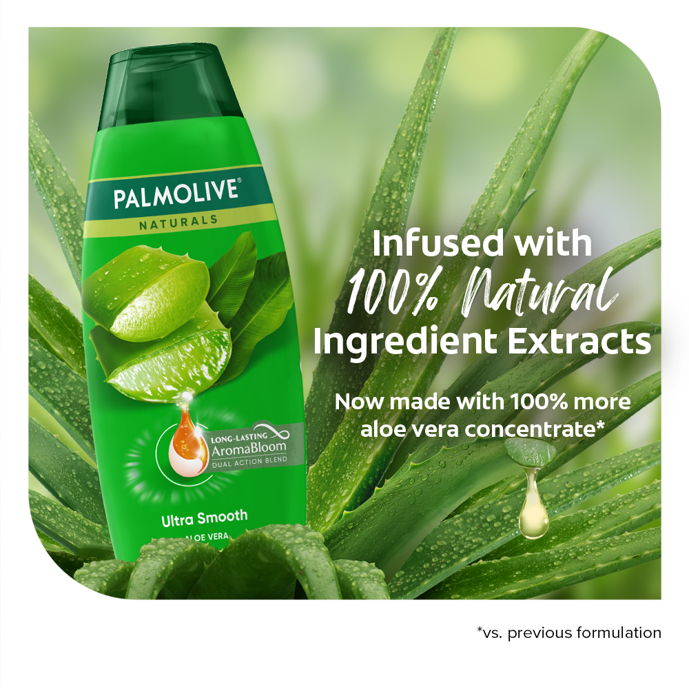 Palmolive Naturals Ultra Smooth Aloe Vera Shampoo & Conditioner - 180ml