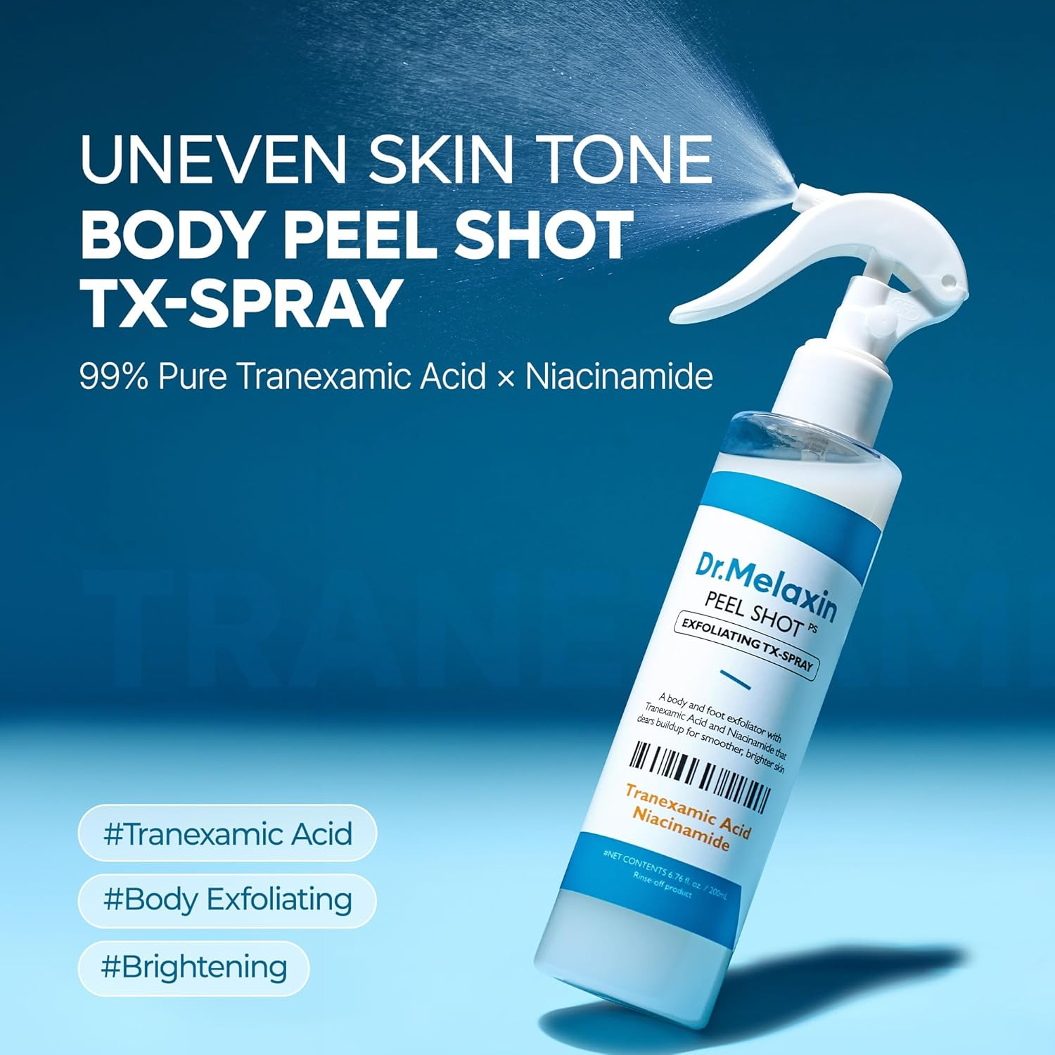 Dr.Melaxin Peel Shot Exfoliating TX-Spray Body & Foot - 200ml