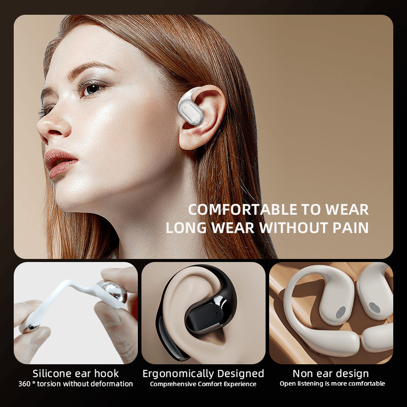 Hie-Q Japan OWS Open Earbuds Ultra High Definition Call - Q10