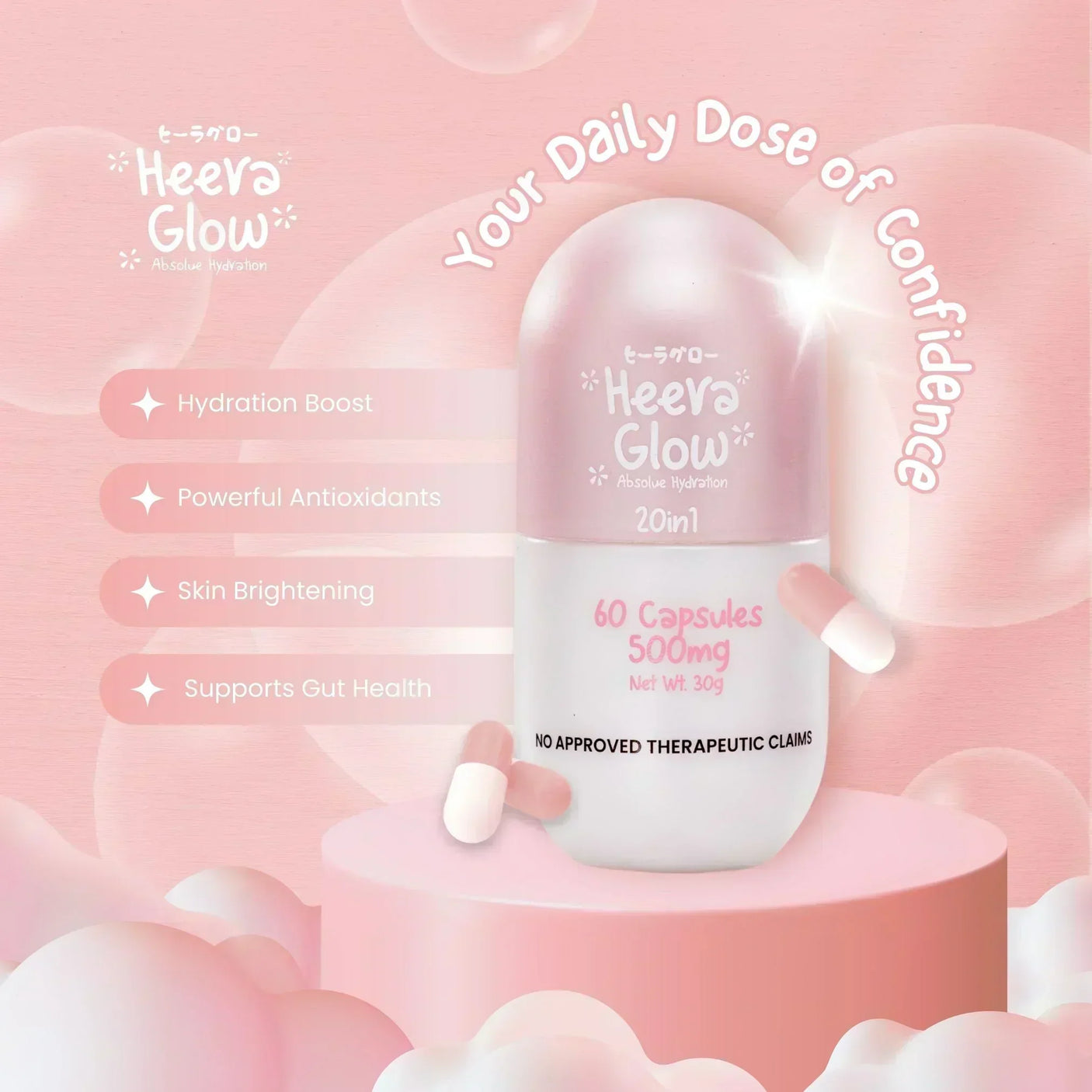 Heera Glow 20 in 1 Absolue Hydration - 60s