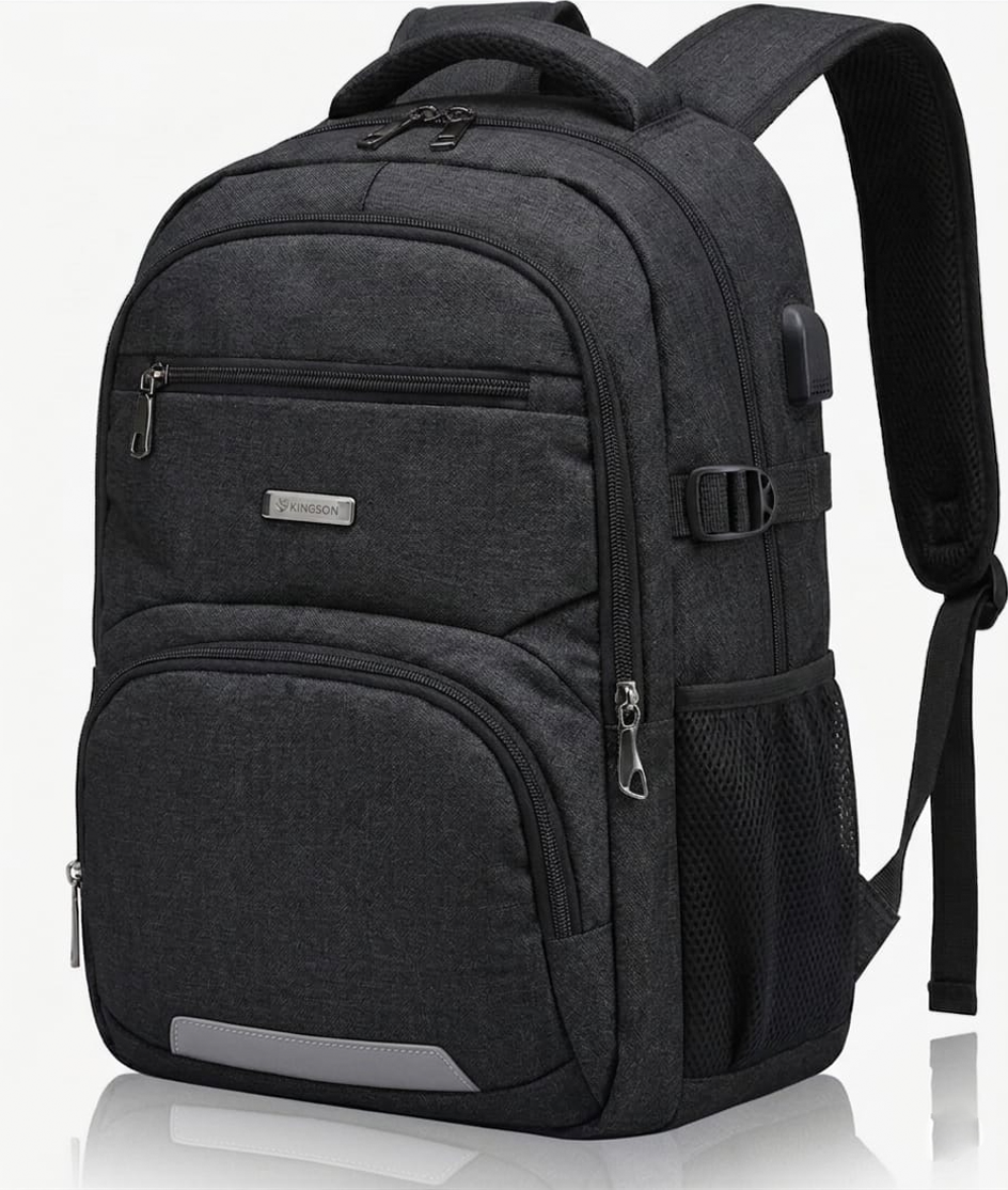 High Quality Laptop Backpack With USB Charging Port - 376#