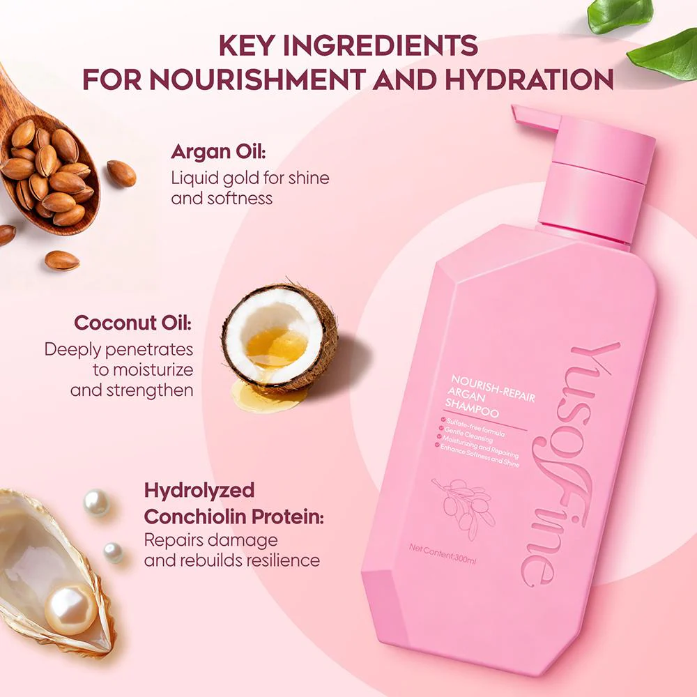 Yusofine Nourish-Repair Argan Shampoo - 300ml
