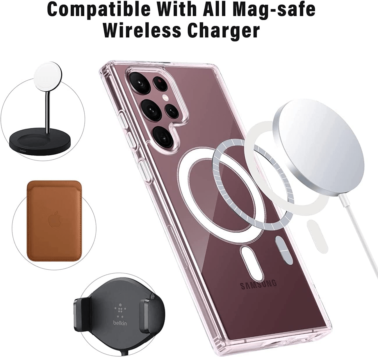 حافظة Magsafe Plating Armor من سامسونج جالكسي S22 ألترا