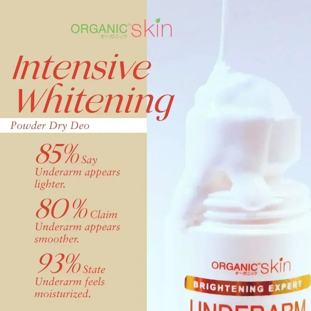 Organic Skin Brightening Expert Underarm Deodorant Roll On - 40ml