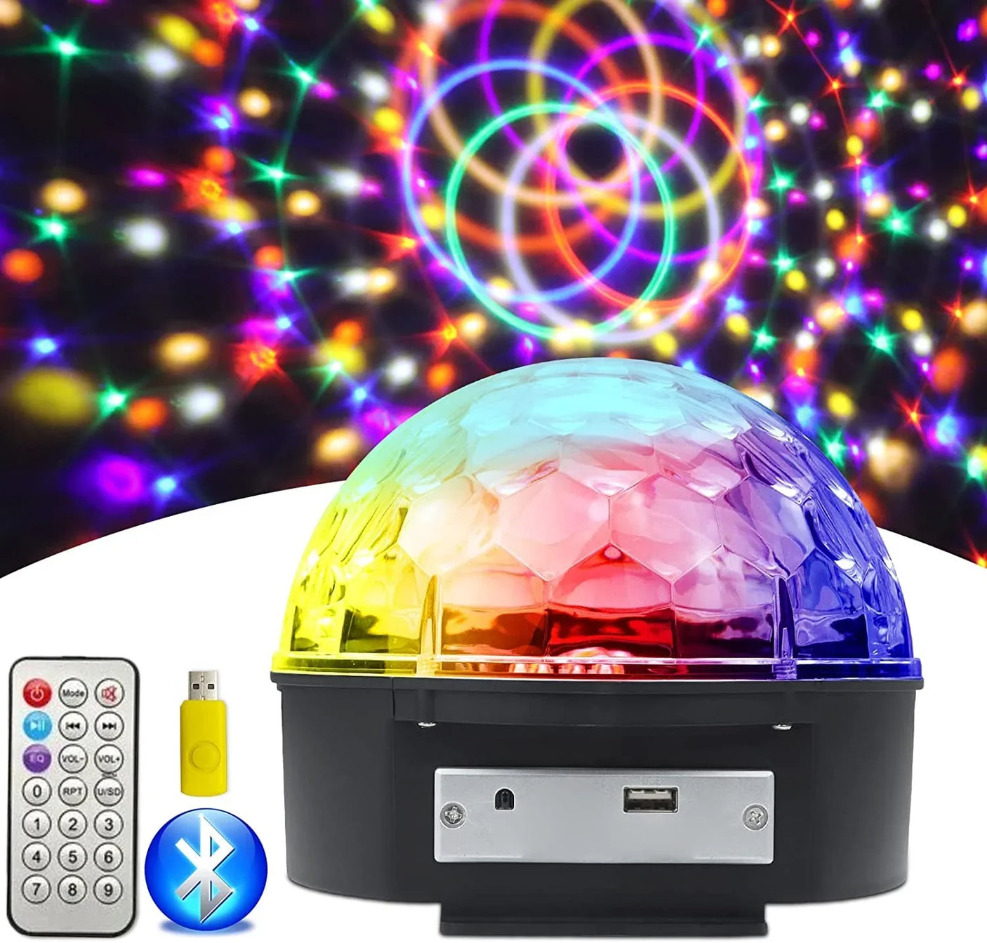 MP3 Magic LED Disco Party Light