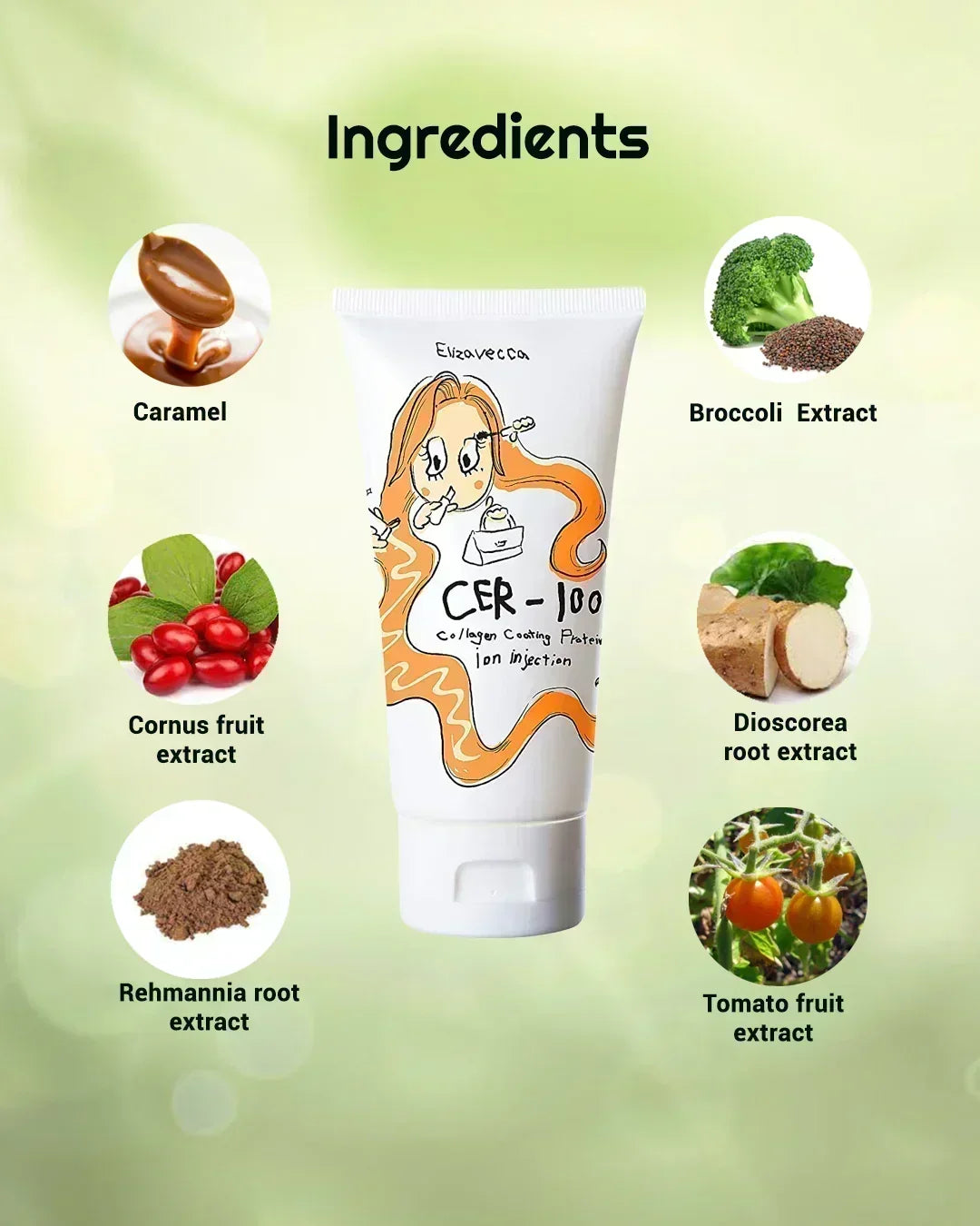 Elizavecca CER-100 Collagen Coating Hair Protein Treatment - 100ml