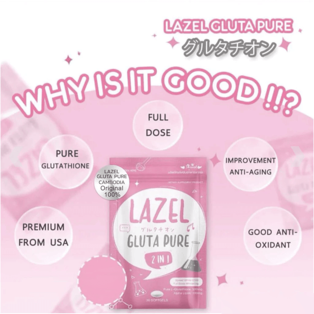 Lazel Gluta Pure 2 IN 1