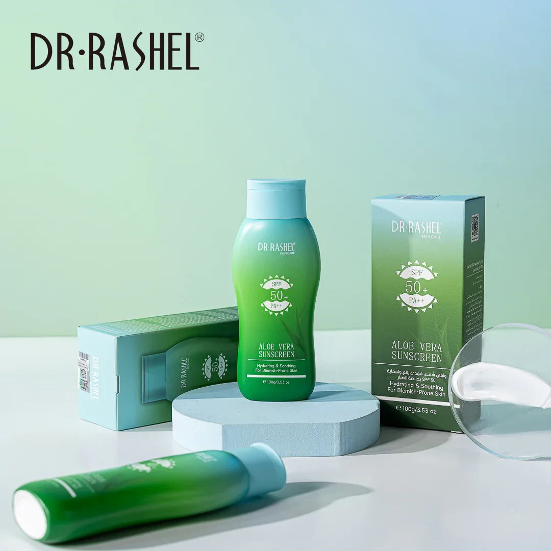 Dr.Rashel Aloe Vera Sunscreen SPF 50+ PA++ - 100g