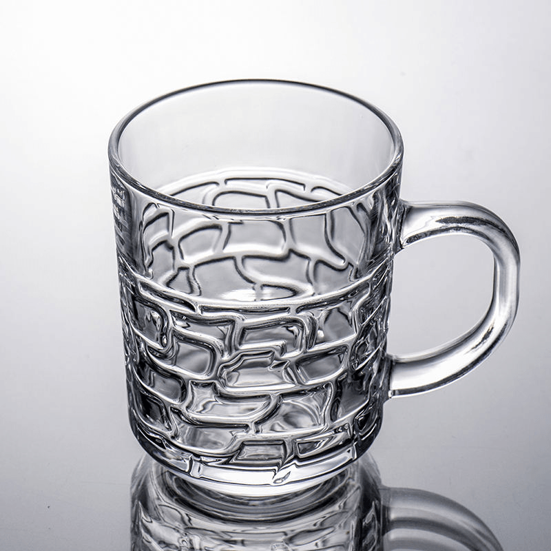 G-Horse High Quality Glass Mugs - 220ml × 6 Pcs