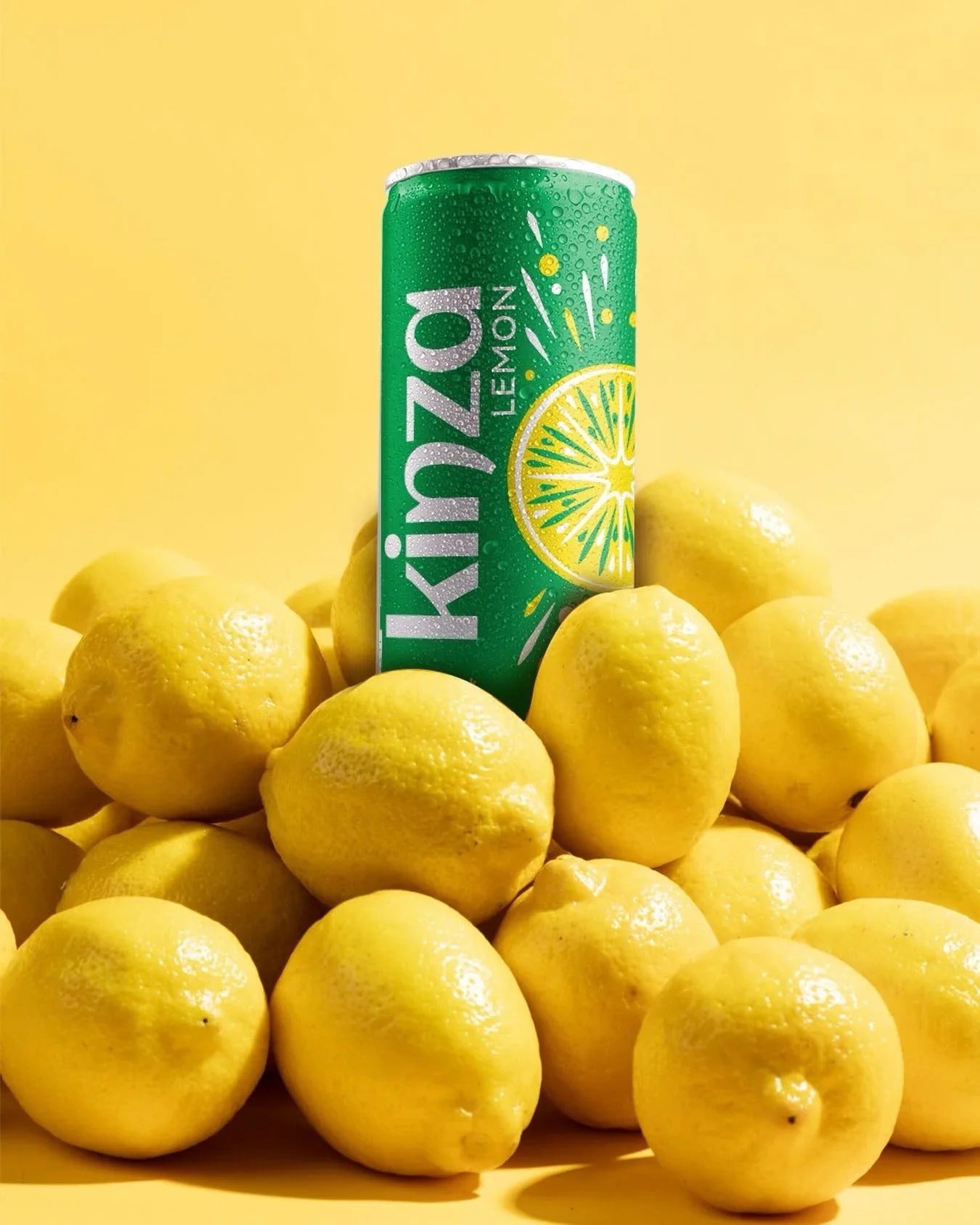 Kinza Lemon Carbonated Drink - 250ml