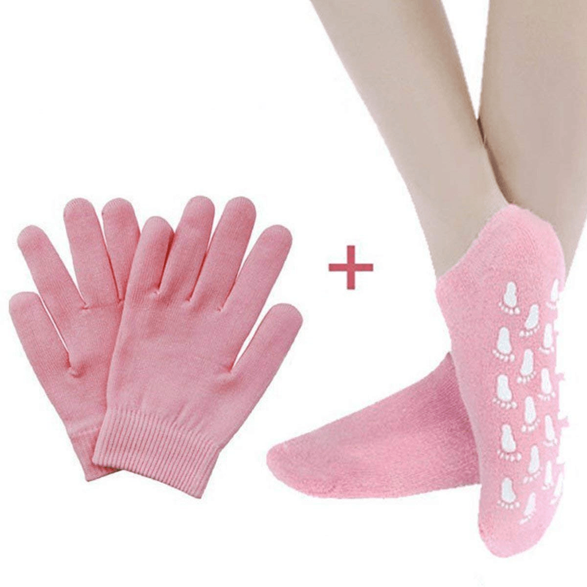 Spa Moisturising Gel Socks & Gloves Set