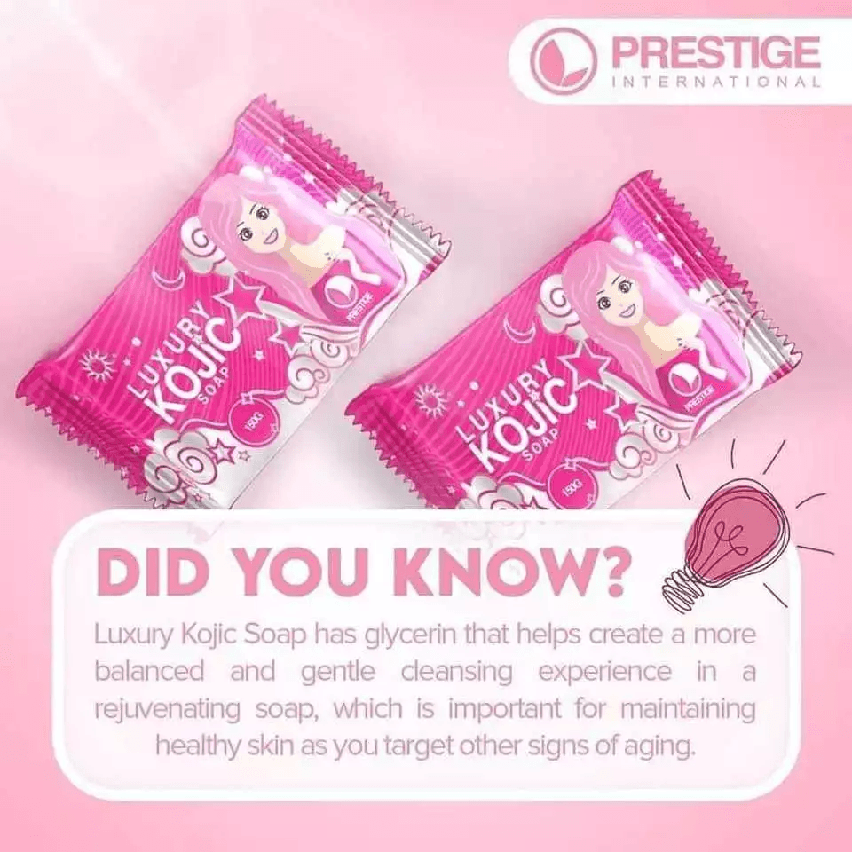 Prestige Luxury Kojic Brightening Soap - 150g
