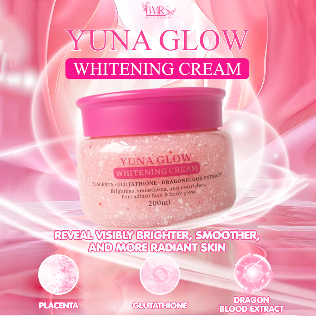 BMRS Yuna Glow Face & Body Brightening Cream - 200ml
