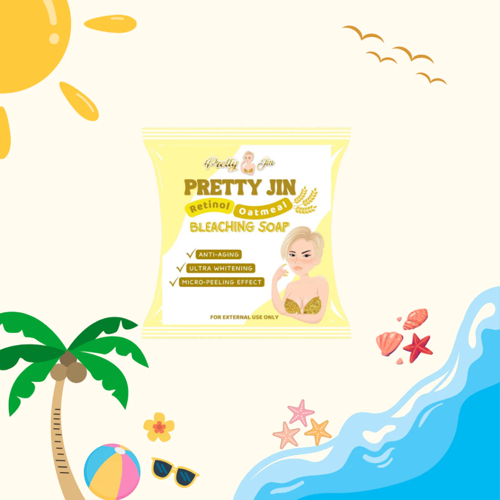 Pretty Jin Retinol Oatmeal Bleaching Soap - 70g