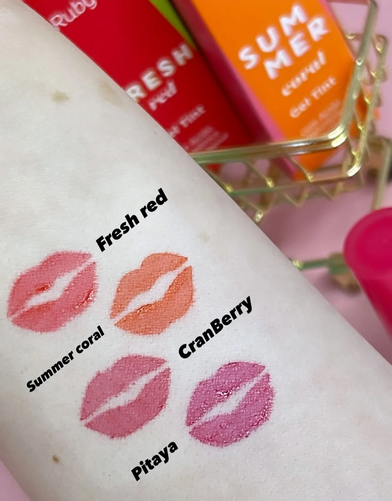 Ruby Rose Gel Lip Tint - 5.5ml