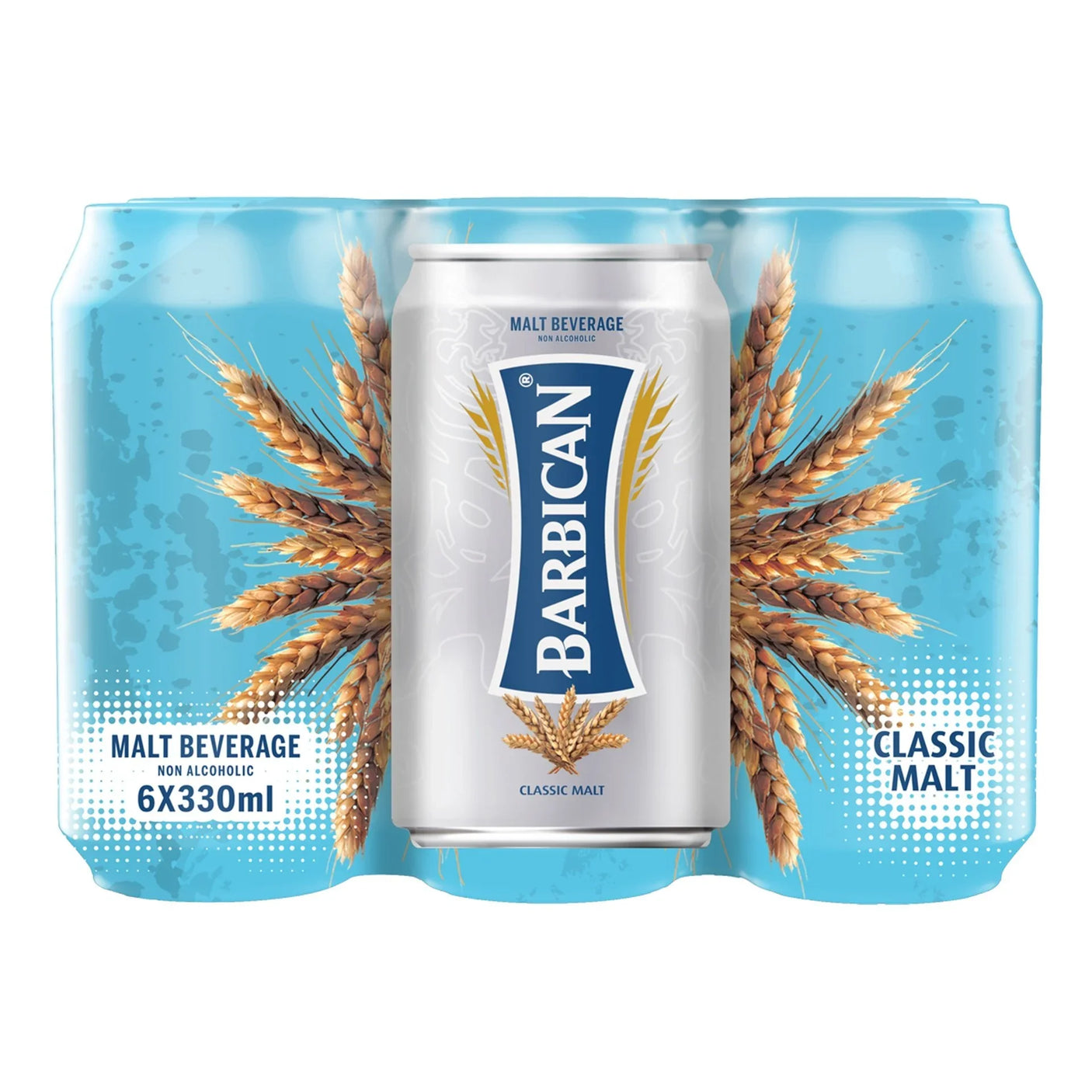 Barbican Classic Malt Flavor Can - 330ml × 6 Pcs