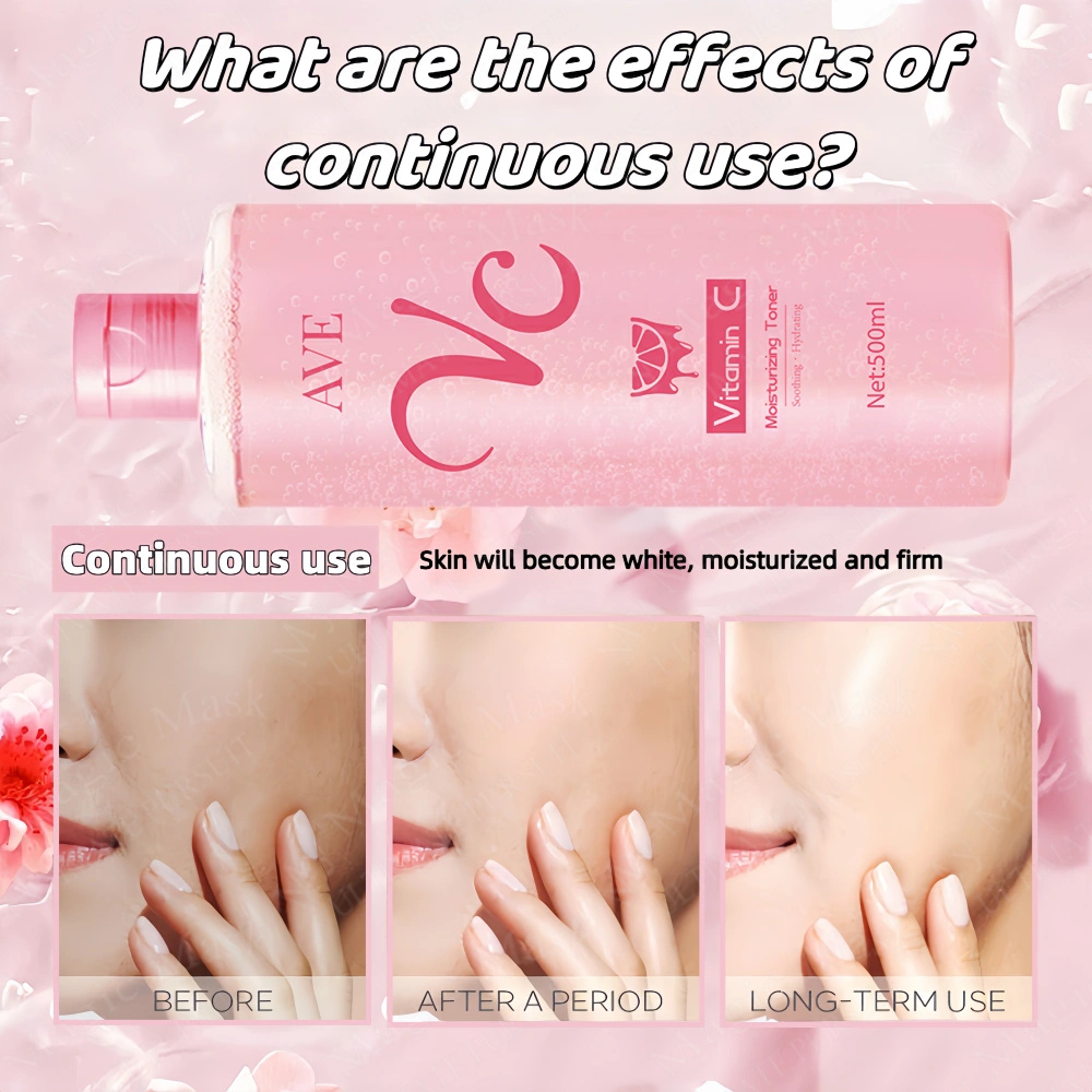 AVE Moisturizing Vitamin C Toner - 500ml (Pink)