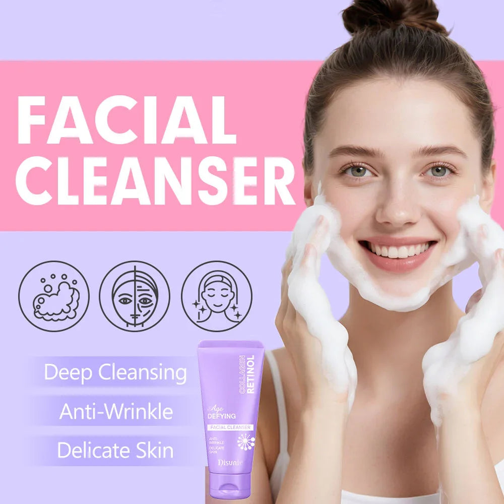 Disunie Collagen Retinol Anti Aging Facial Cleanser - 100g