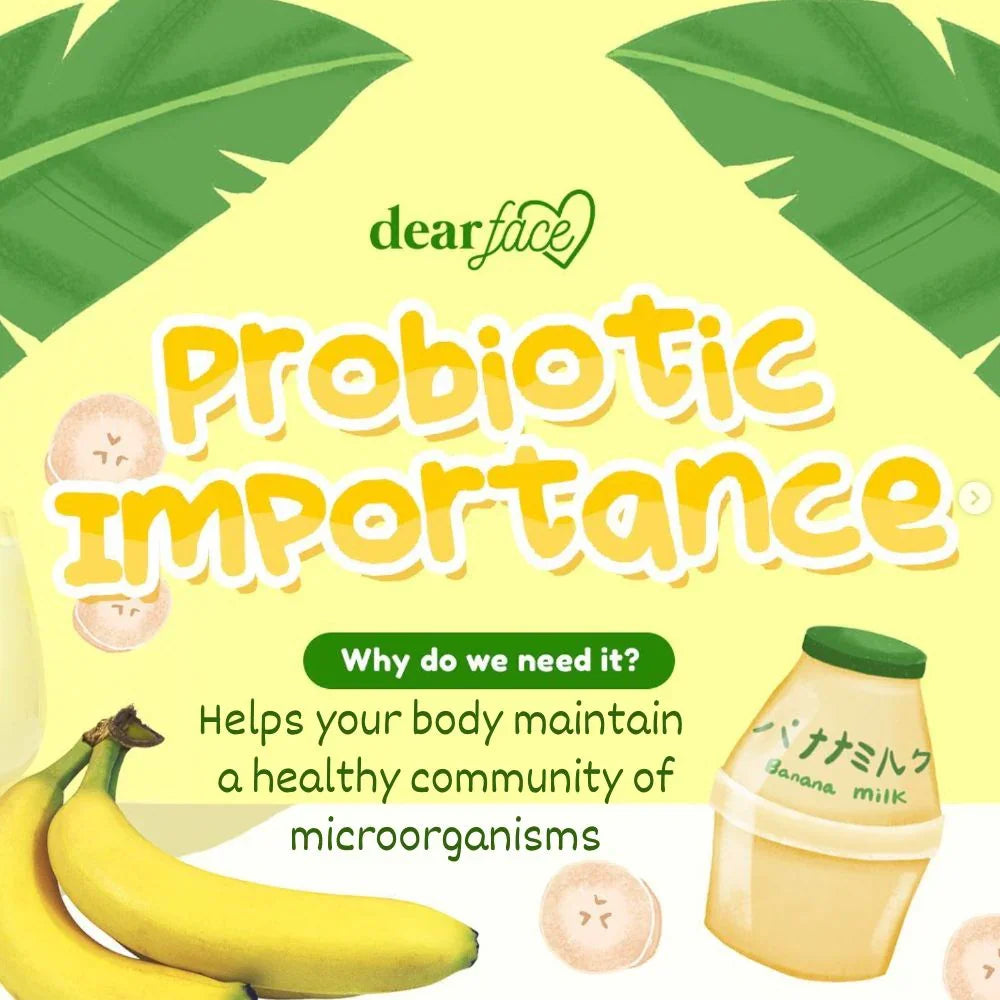 Dear Face Beauty Milk Premium Japanese Banana Drink - 180g