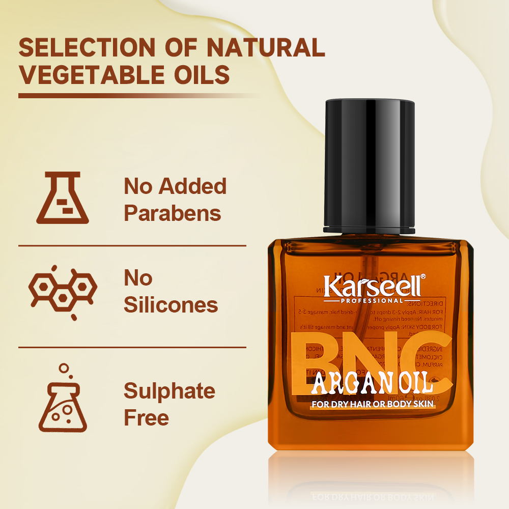 Karseell BNC Argan Oil For Dry Hair Or Body Skin - 60ml