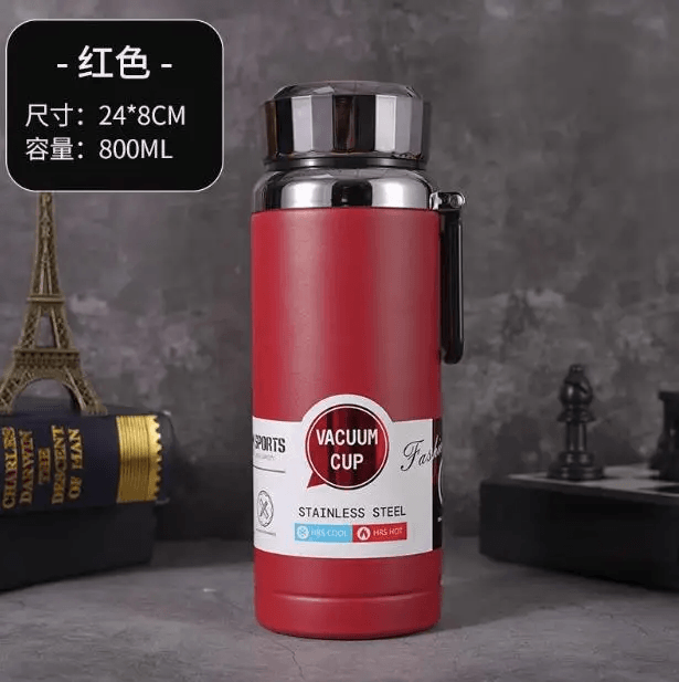 Stainless Steel Vacuum Flask Water Bottle - 800ml