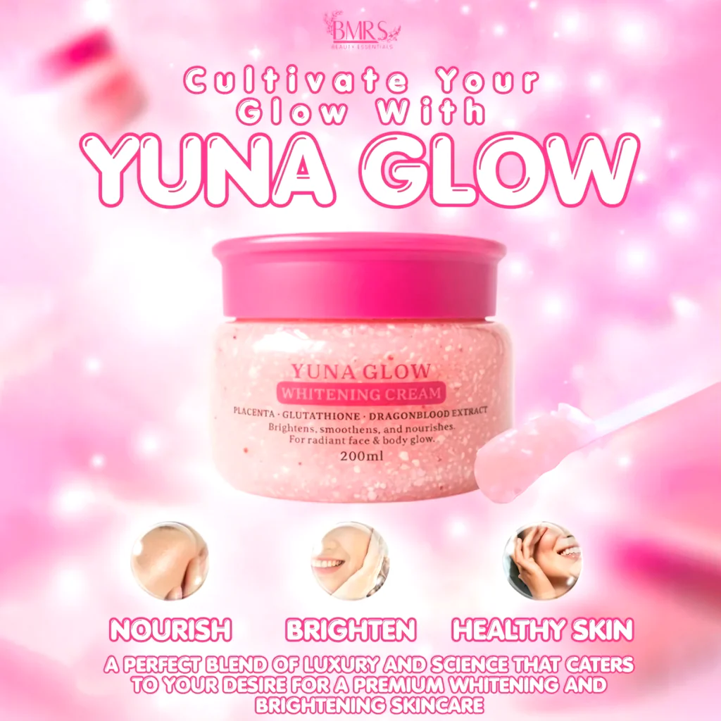 BMRS Yuna Glow Face & Body Brightening Cream - 200ml