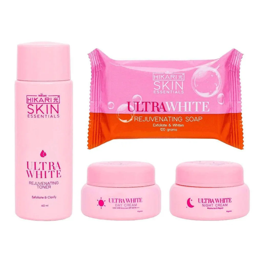 Hikari Ultra White Rejuvenating Set / Sunscreen