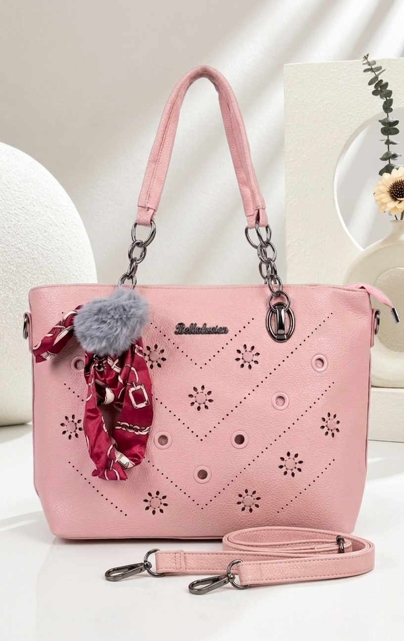 Women's Unique Textured Versatile Handbag - 9030#
