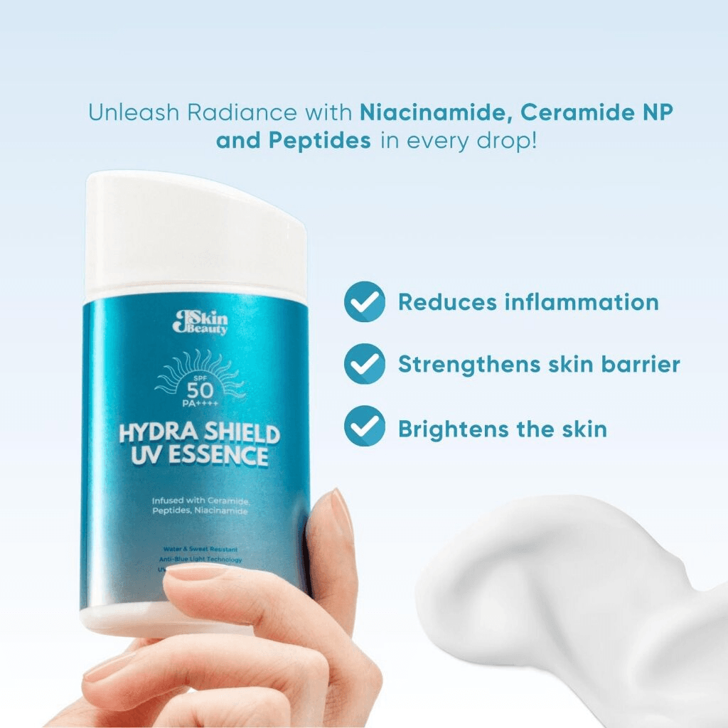 J Skin Beauty Hydra Shield Sunscreen UV Essence SPF 50 PA++++ - 50g