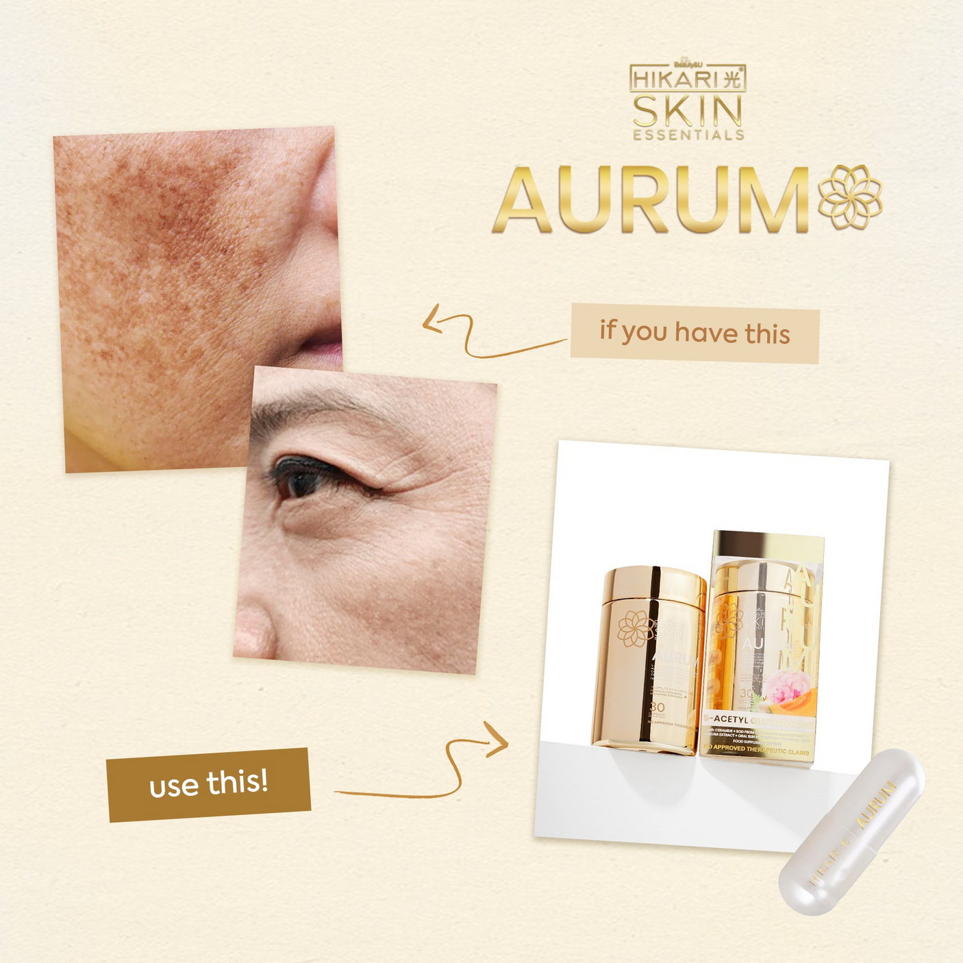 Hikari Skin Essentials Aurum - 30s
