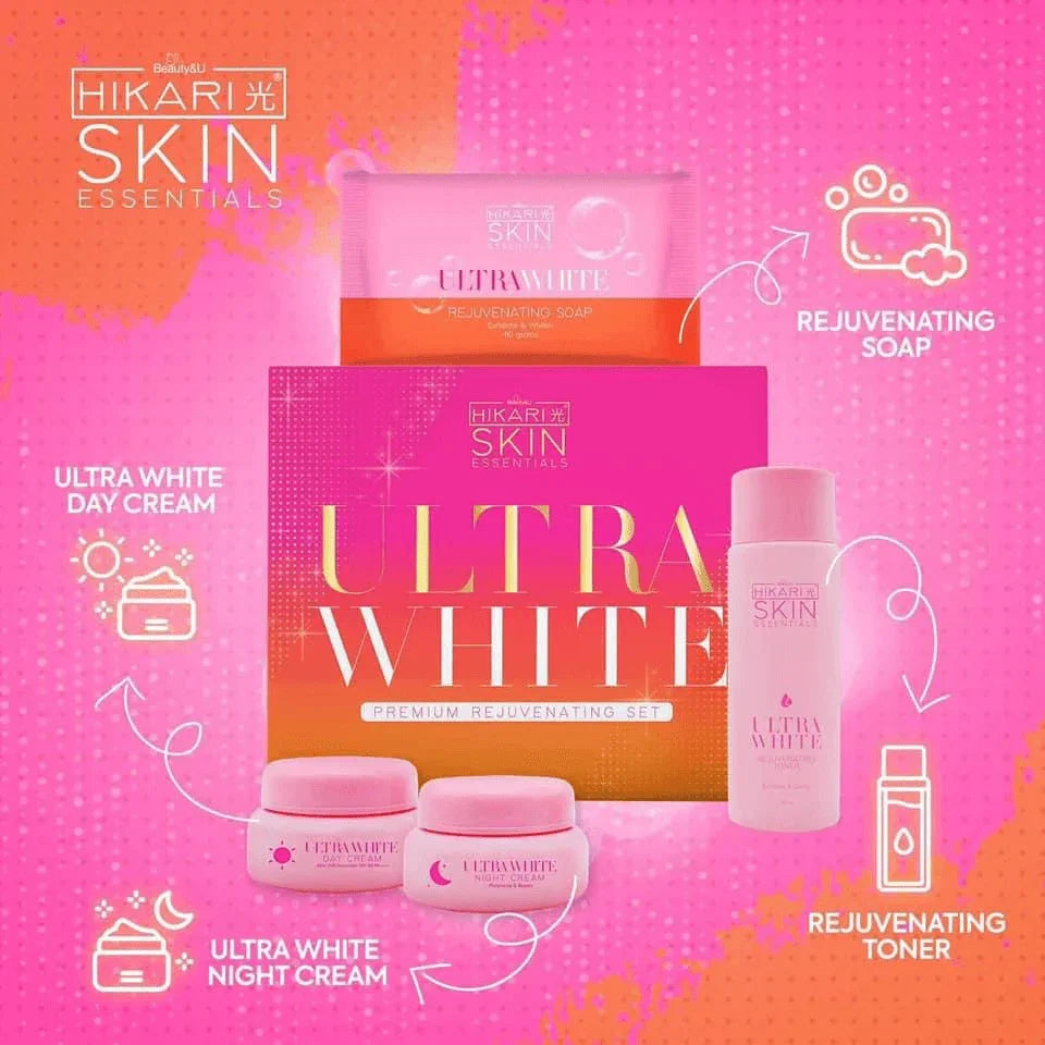 Hikari Ultra White Rejuvenating Set / Sunscreen