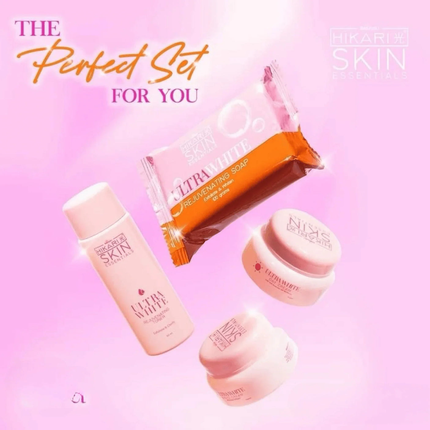 Hikari Ultra White Rejuvenating Set / Sunscreen