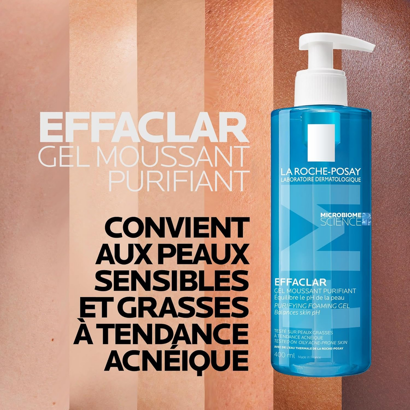 La Roche-Posay Effaclar Purifying Foaming Gel - 400ml
