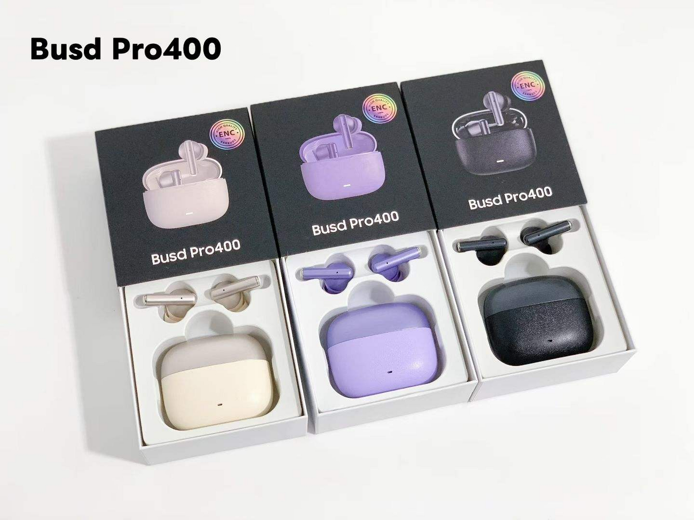 سماعات أذن لاسلكية جديدة بملمس مميز Busd Pro400