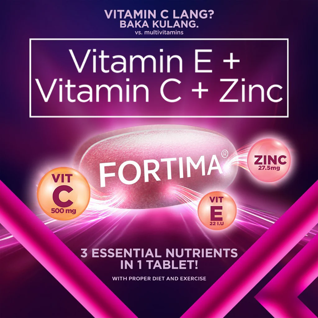 Fortima Vitamin E + Vitamin C + Zinc - 30s