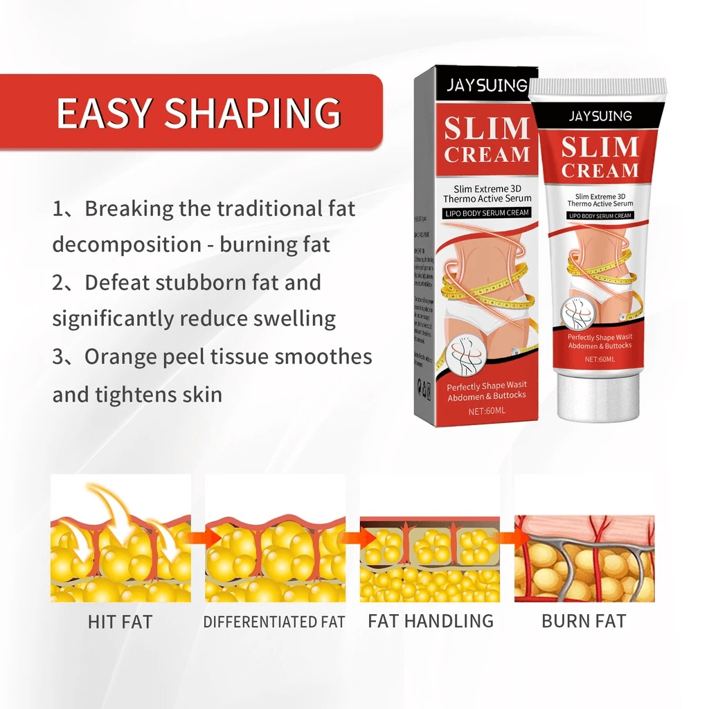 Jaysuing Fat Burning Shaping Slimming Cream - 60ml