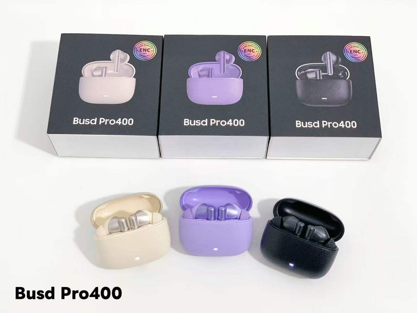 سماعات أذن لاسلكية جديدة بملمس مميز Busd Pro400