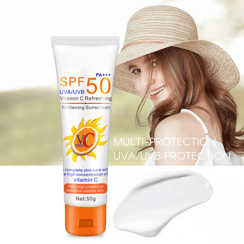 Disaar Vitamin C Refreshing Brightening Sunscreen SPF 50 - 50g