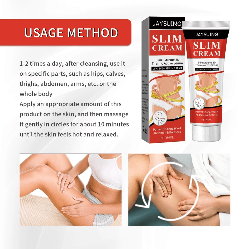 Jaysuing Fat Burning Shaping Slimming Cream - 60ml
