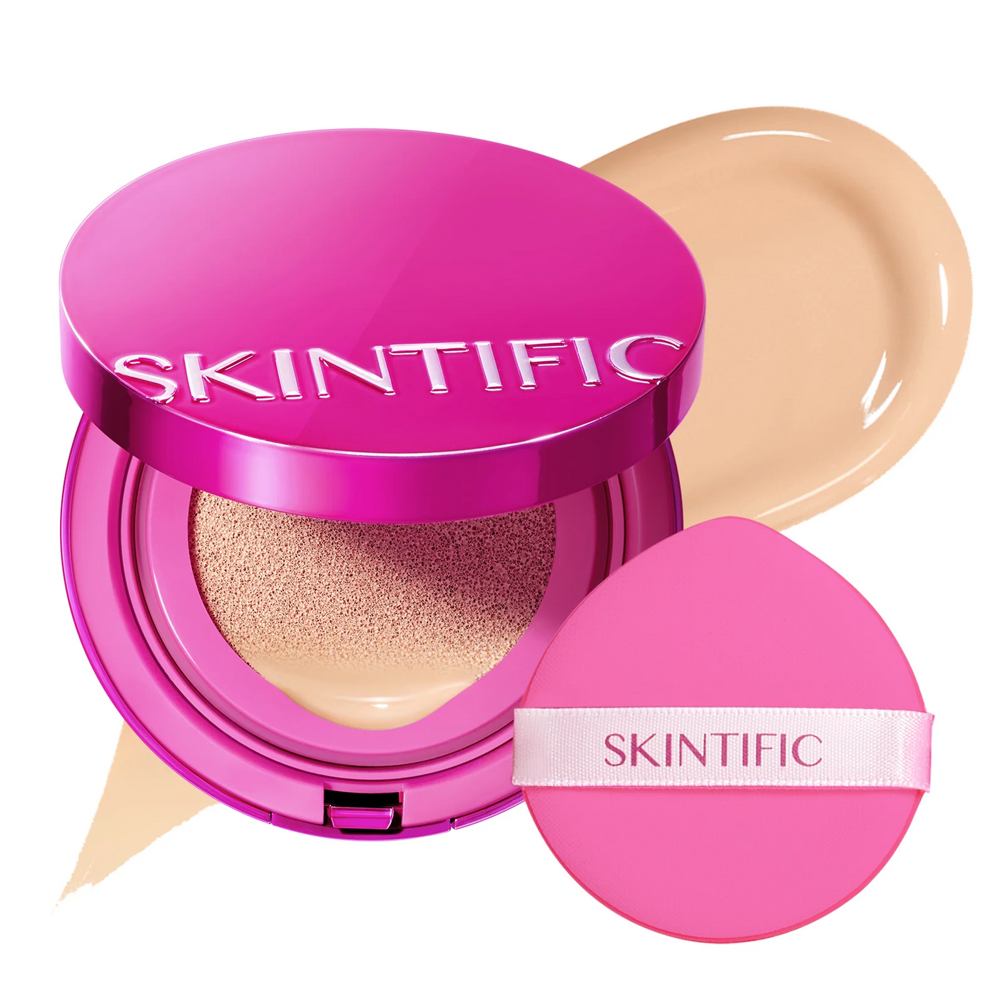 SKINTIFIC Cover Glow Perfect Cushion Foundation - 01 Vanilla