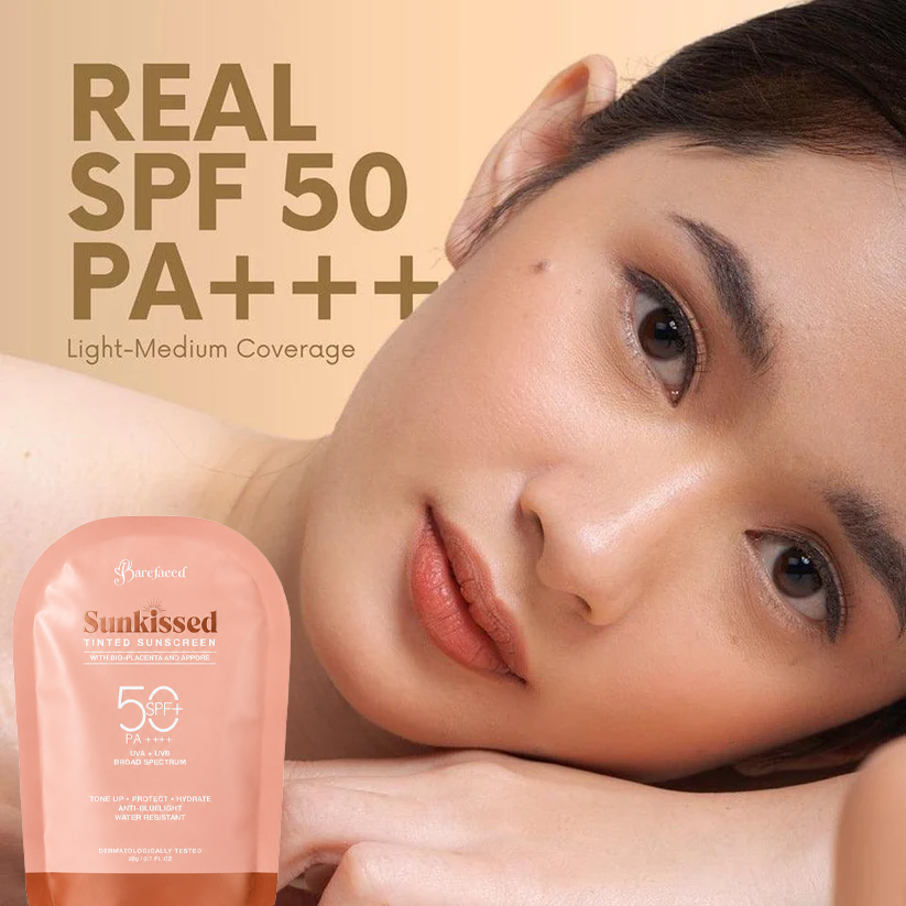 Barefaced Sunkissed Tinted Sunscreen SPF50+ - 20g