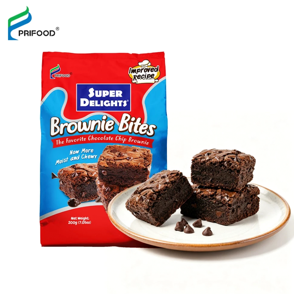 Super Delights Brownie Bites with Real Chocolate Chips - 200g