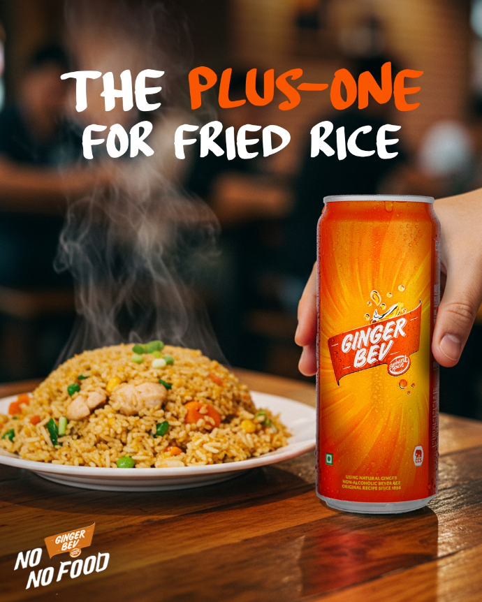 Ginger Bev Spicy-Sweet Drink - 330ml (2+1) Offer
