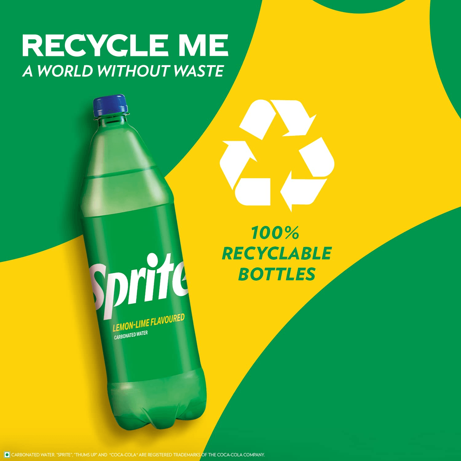 Sprite Lemon-Lime Flavoured Soft Drink - 1.25L