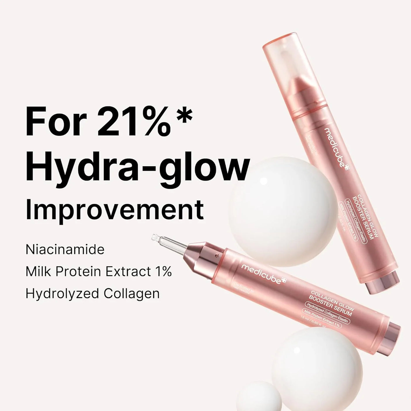 Medicube Collagen Glow Booster Milk Serum - 15ml